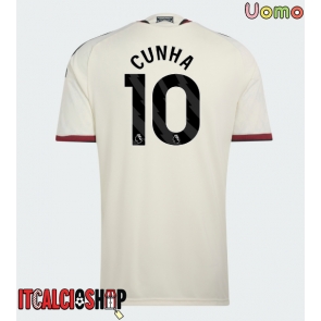 Manchester United Matheus Cunha #10 Terza Maglia 2026-27 Manica Corta Manchester United Matheus Cunha #10 Terza Maglia 2026-27 Manica Corta